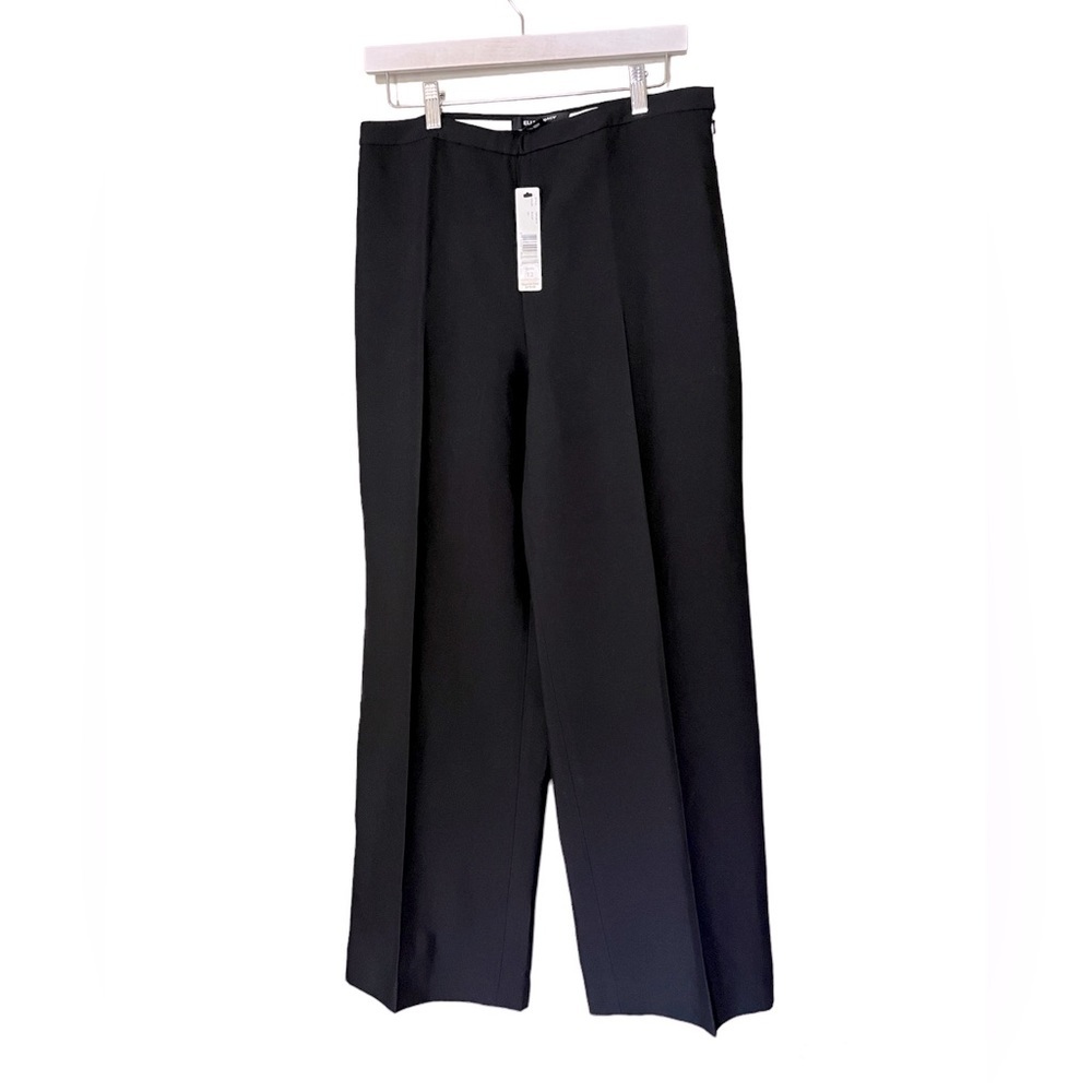 Ellen Tracy Black Tailored Trousers